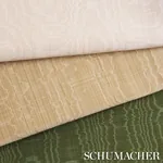 BEAU COTTON LINEN MOIRÉ Fabric – OYSTER | Schumacher | Wallp BEAU COTTON LINEN MOIRÉ fabric OYSTER color by Schumacher