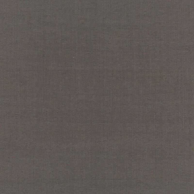 BECKFORD COTTON PLAIN fabric GRAPHITE color by Schumacher