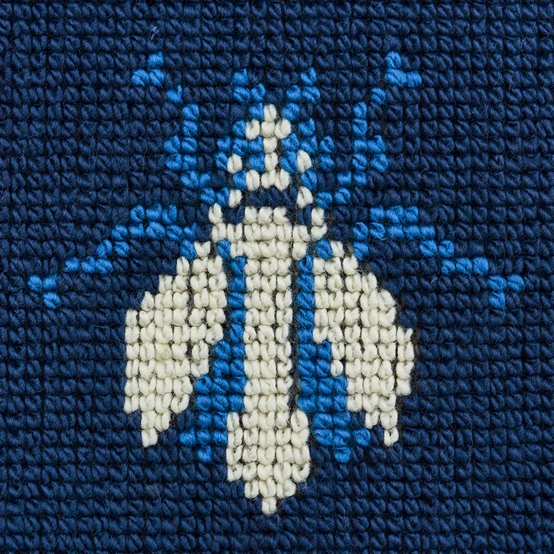 BEE ÉPINGLÉ Fabric – BLUE | Schumacher | Wallpaper Twins BEE ÉPINGLÉ fabric BLUE color by Schumacher