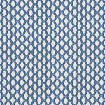 BEEHIVE fabric BLUE color by Schumacher