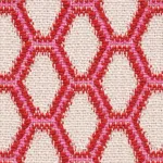 BEEHIVE fabric VALENTINE color by Schumacher