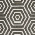 BEES KNEES CUT VELVET Fabric – GREY | Schumacher | Wallpaper BEES KNEES CUT VELVET fabric GREY color by Schumacher