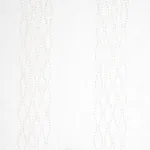 Bella Embroidered Sheer fabric IVORY color by Schumacher