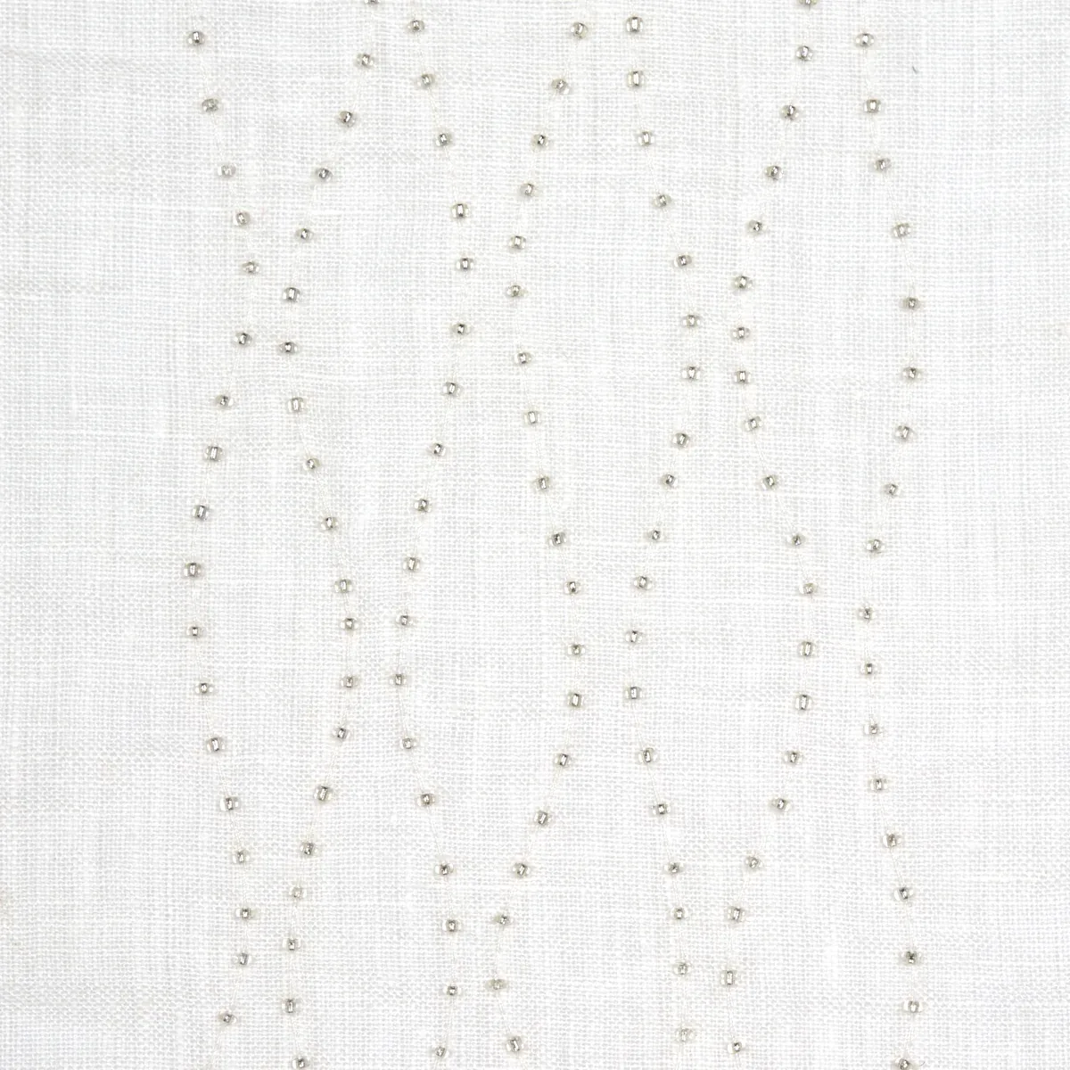 Bella Embroidered Sheer fabric IVORY color by Schumacher