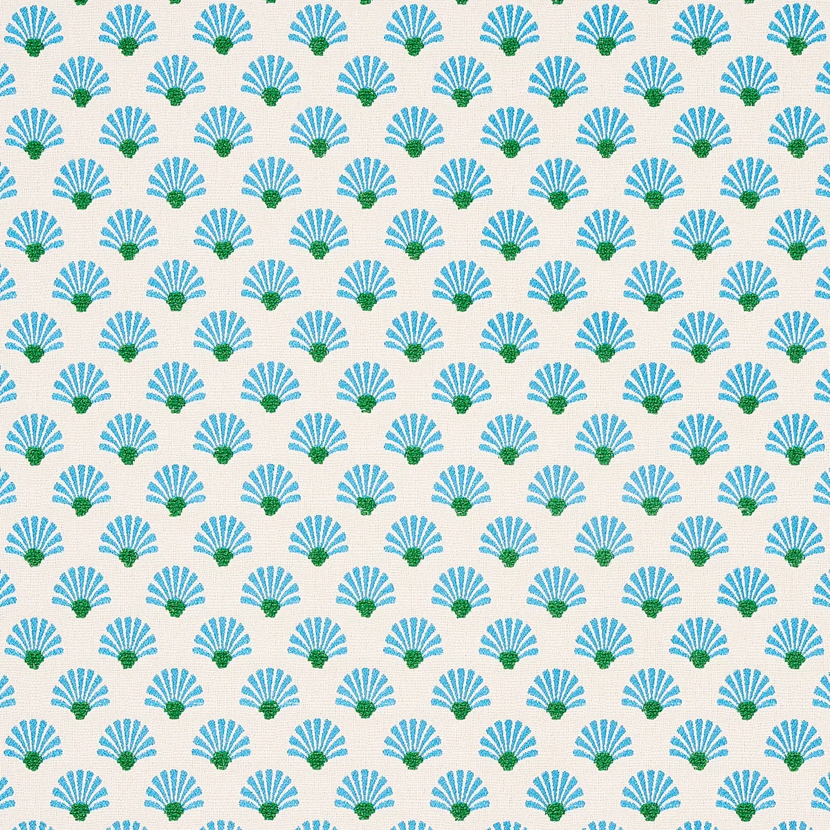 BELLINI INDOOR/OUTDOOR fabric LAGOON color by Schumacher
