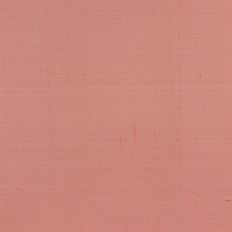 BELLINI SILK fabric BLUSH color by Schumacher