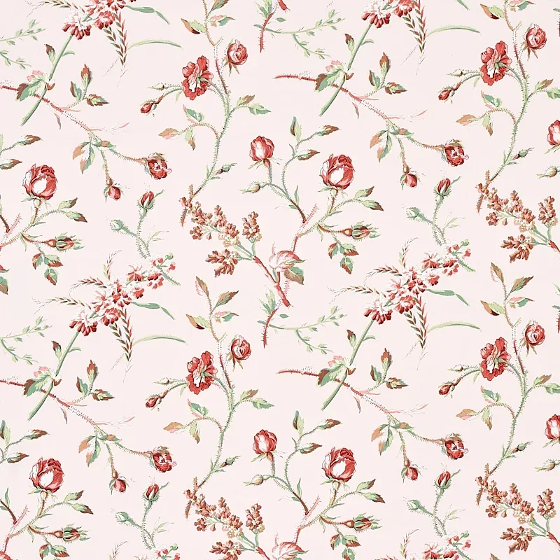 BELUZE fabric BLUSH color by Schumacher