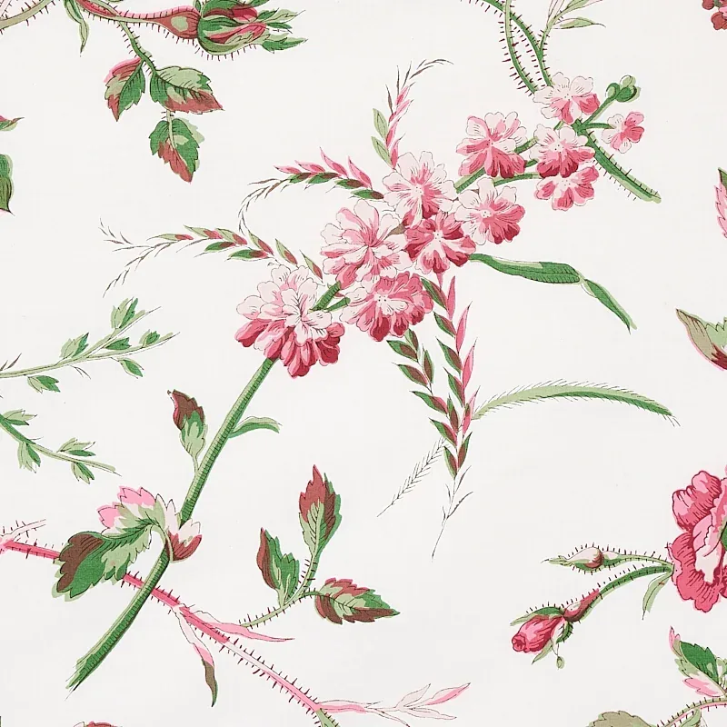 BELUZE fabric MAGENTA color by Schumacher