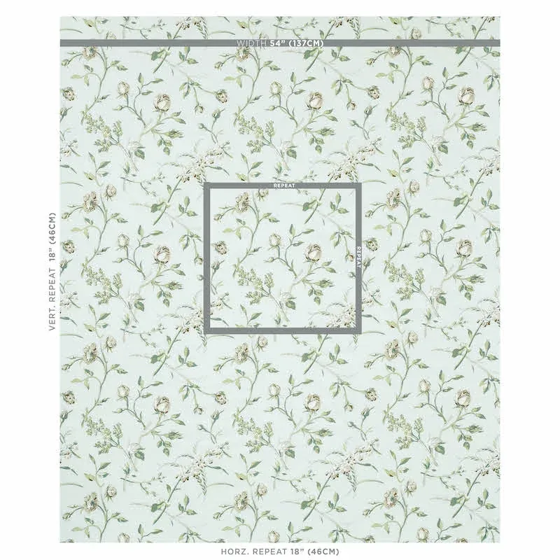 BELUZE fabric MINERAL color by Schumacher