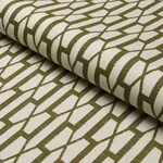 BELVEDERE fabric OLIVE color by Schumacher