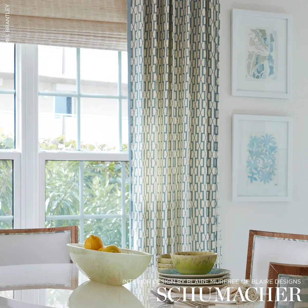 BELVEDERE Fabric – PEACOCK BLUE | Schumacher | Wallpaper Twi BELVEDERE fabric PEACOCK BLUE color by Schumacher