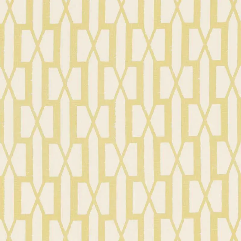 BELVEDERE fabric STRAW color by Schumacher