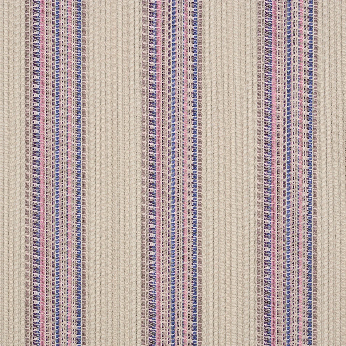 BENDITA STRIPE INDOOR/OUTDOOR fabric LILAC color by Schumacher