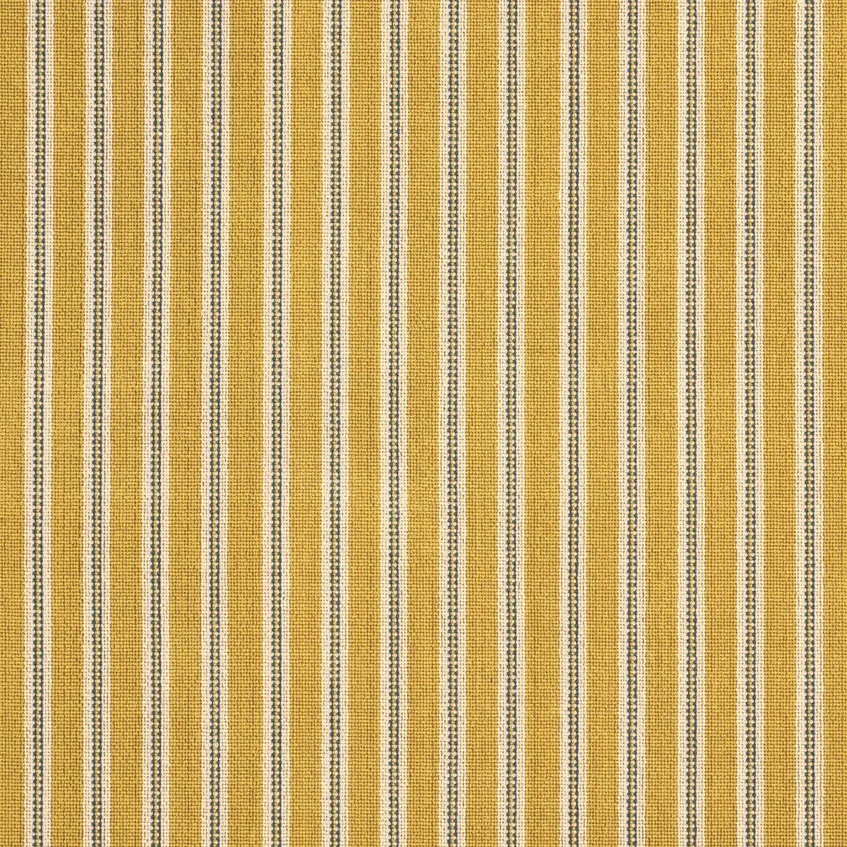 BENSON STRIPE ÉPINGLÉ fabric SAFFRON color by Schumacher