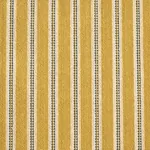 BENSON STRIPE ÉPINGLÉ fabric SAFFRON color by Schumacher