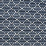 BERG ÉPINGLÉ Fabric – INDIGO | Schumacher | Wallpaper Twins BERG ÉPINGLÉ fabric INDIGO color by Schumacher