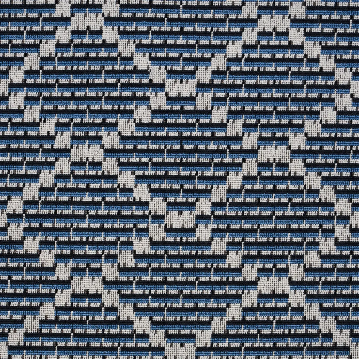 BERG ÉPINGLÉ Fabric – INDIGO | Schumacher | Wallpaper Twins BERG ÉPINGLÉ fabric INDIGO color by Schumacher