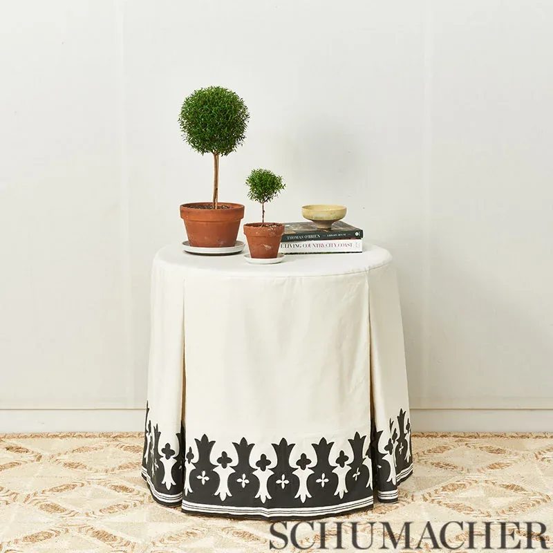 BERGAMA PLAIN LINEN Fabric – IVORY | Schumacher | Wallpaper BERGAMA PLAIN LINEN fabric IVORY color by Schumacher