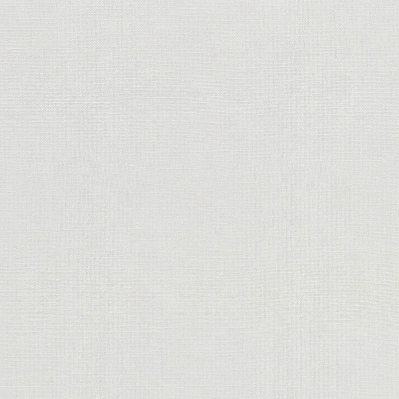 BERGAMA PLAIN LINEN fabric IVORY color by Schumacher