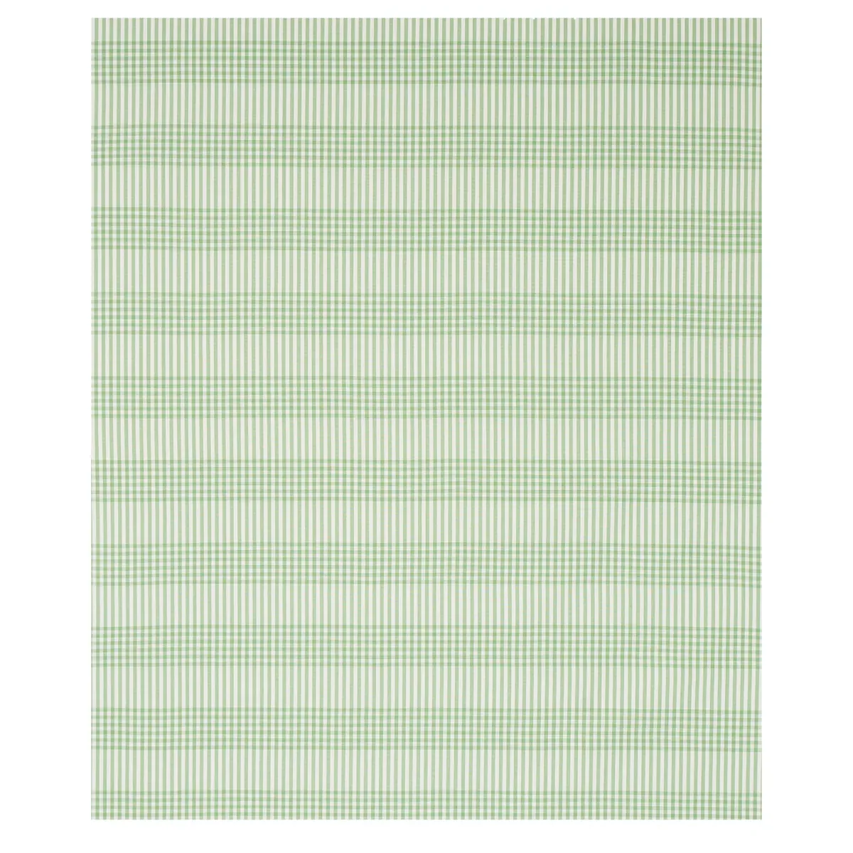 BERGEN PLAID fabric GREEN color by Schumacher