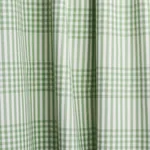 BERGEN PLAID fabric GREEN color by Schumacher