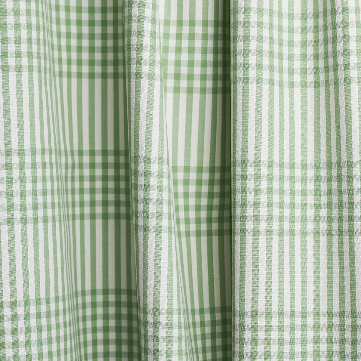 BERGEN PLAID fabric GREEN color by Schumacher