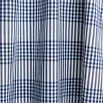 BERGEN PLAID Fabric – NAVY | Schumacher | Wallpaper Twins BERGEN PLAID fabric NAVY color by Schumacher