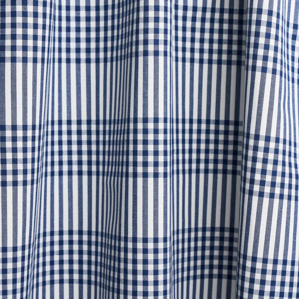 BERGEN PLAID Fabric – NAVY | Schumacher | Wallpaper Twins BERGEN PLAID fabric NAVY color by Schumacher