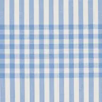 BERGEN PLAID fabric SKY color by Schumacher