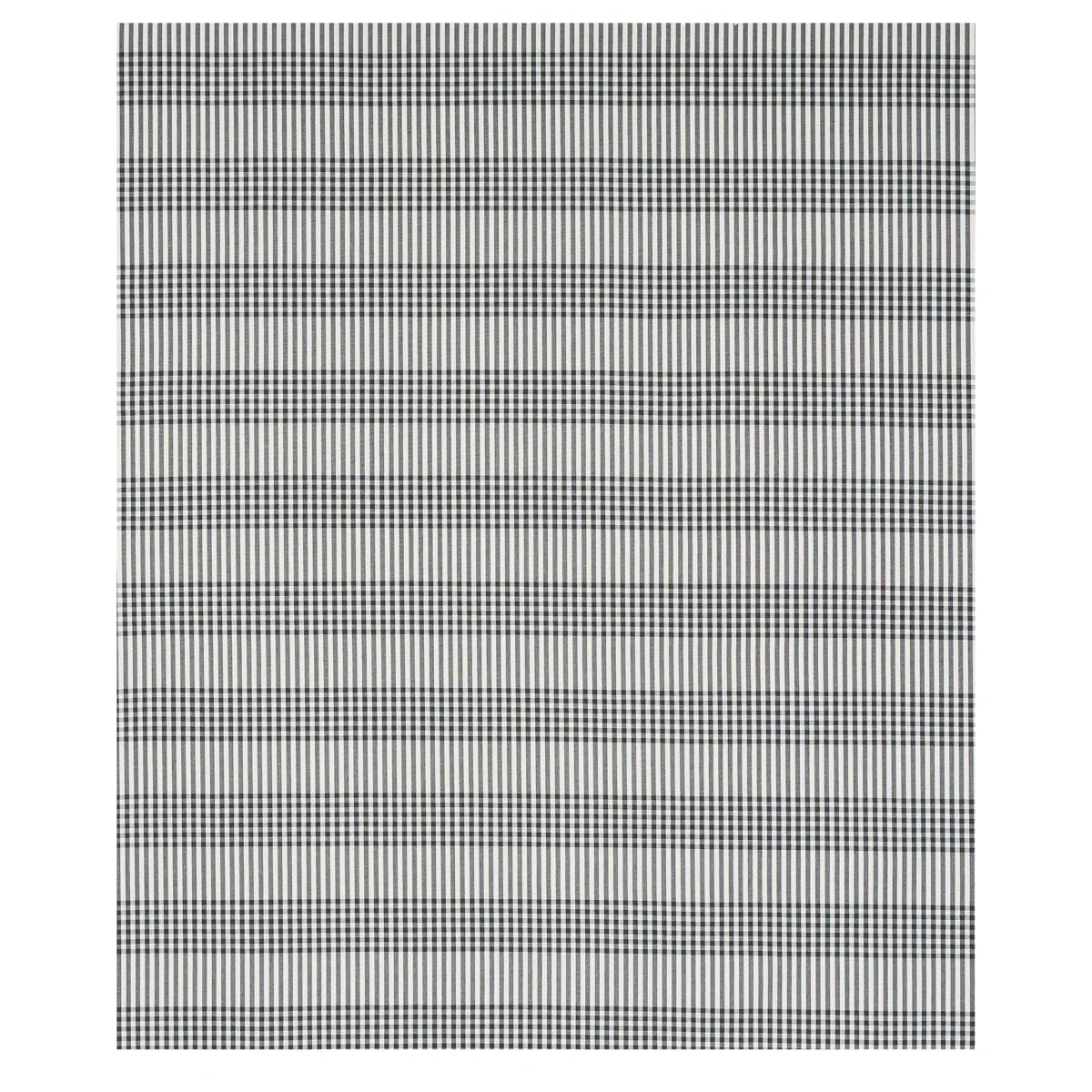 BERGEN PLAID fabric SLATE color by Schumacher