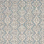 BERKELEY HAND PRINTED SILK Fabric – CORNFLOWER | Schumacher BERKELEY HAND PRINTED SILK fabric CORNFLOWER color by Schumacher