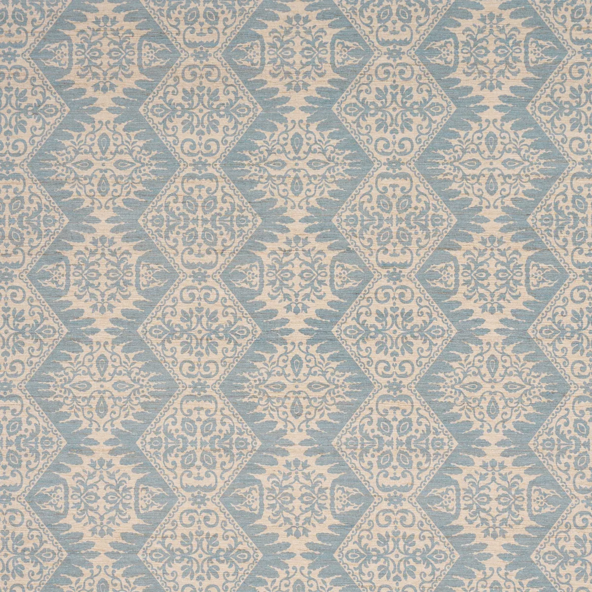 182701 | BERKELEY HAND PRINTED SILK – CORNFLOWER