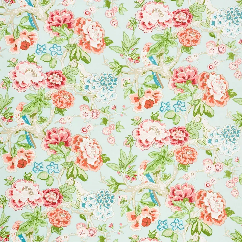 175877 | BERMUDA BLOSSOMS – AQUA