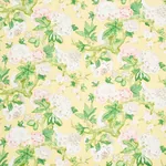 BERMUDA BLOSSOMS Fabric – YELLOW | Schumacher | Wallpaper Tw BERMUDA BLOSSOMS fabric YELLOW color by Schumacher