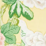 BERMUDA BLOSSOMS Fabric – YELLOW | Schumacher | Wallpaper Tw BERMUDA BLOSSOMS fabric YELLOW color by Schumacher