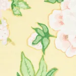 BERMUDA BLOSSOMS Fabric – YELLOW | Schumacher | Wallpaper Tw BERMUDA BLOSSOMS fabric YELLOW color by Schumacher