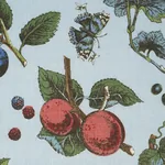 BERRY GROVE fabric SKY color by Schumacher