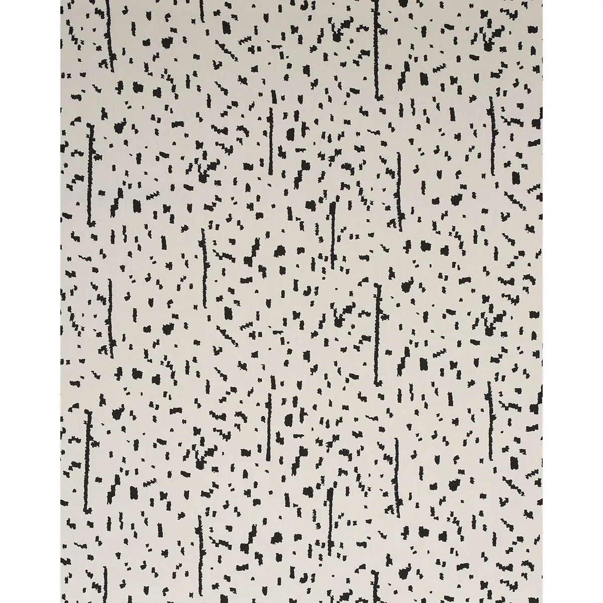 BESPOTTED fabric BLACK color by Schumacher