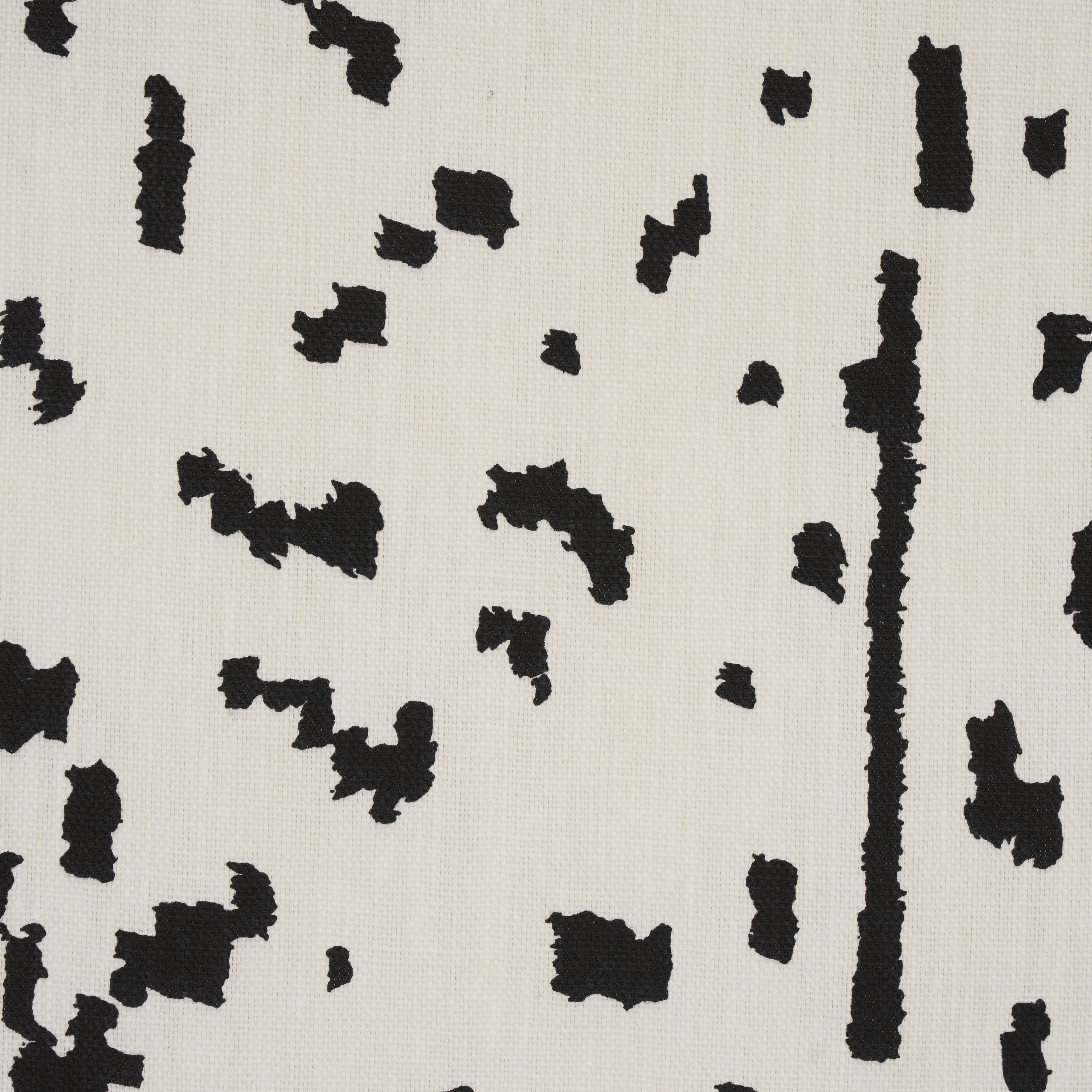 BESPOTTED fabric BLACK color by Schumacher