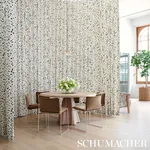 BESPOTTED fabric BLACK color by Schumacher