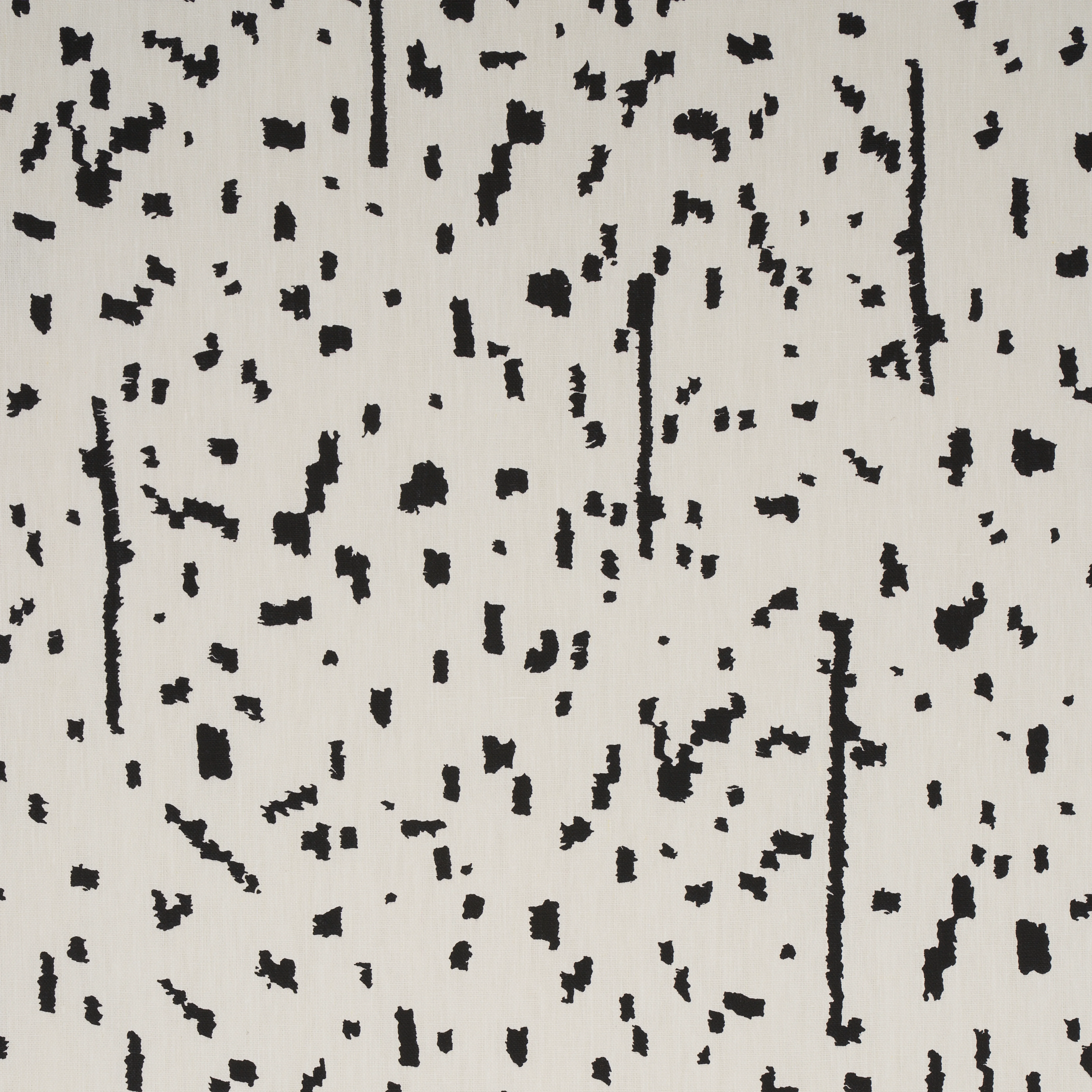 BESPOTTED fabric BLACK color by Schumacher
