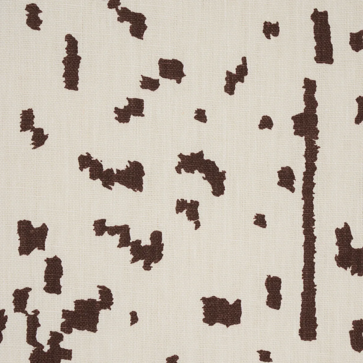 BESPOTTED Fabric – BROWN | Schumacher | Wallpaper Twins BESPOTTED fabric BROWN color by Schumacher