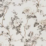 BETTY CHINTZ Fabric – CHARCOAL | Schumacher | Wallpaper Twin BETTY CHINTZ fabric CHARCOAL color by Schumacher