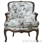 BETTY CHINTZ Fabric – CHARCOAL | Schumacher | Wallpaper Twin BETTY CHINTZ fabric CHARCOAL color by Schumacher