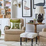 BETWIXT Fabric – BISCUIT/IVORY | Schumacher | Wallpaper Twin BETWIXT fabric BISCUIT/IVORY color by Schumacher