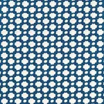 BETWIXT fabric INDIGO/IVORY color by Schumacher