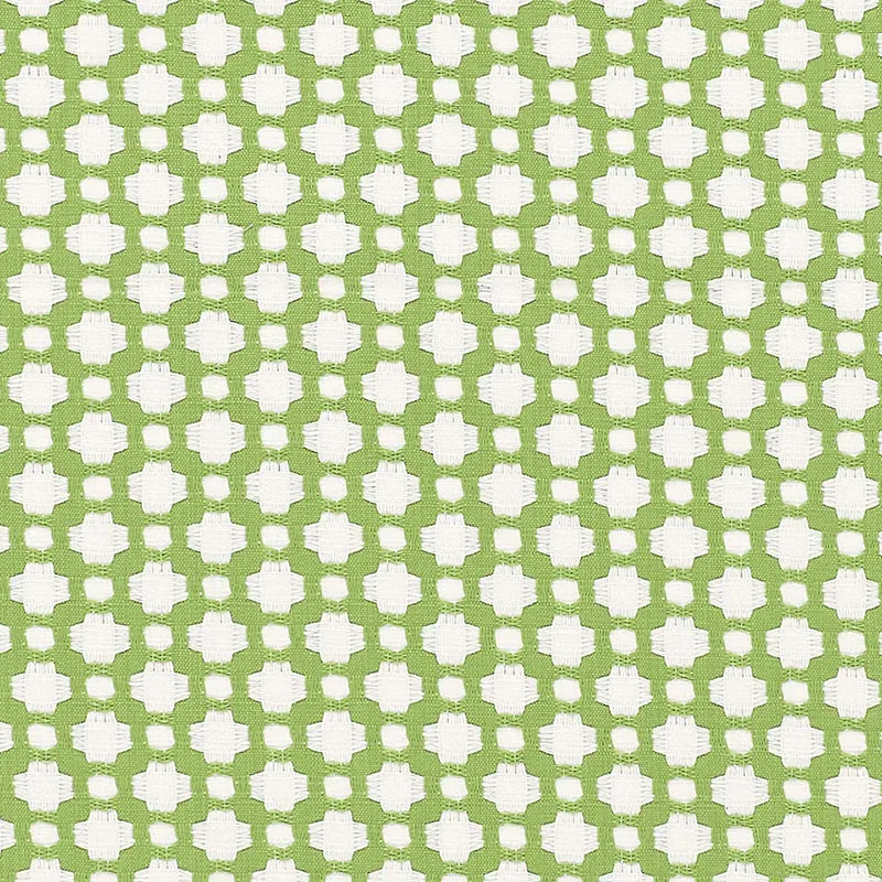 BETWIXT fabric LEAF/BLANC color by Schumacher