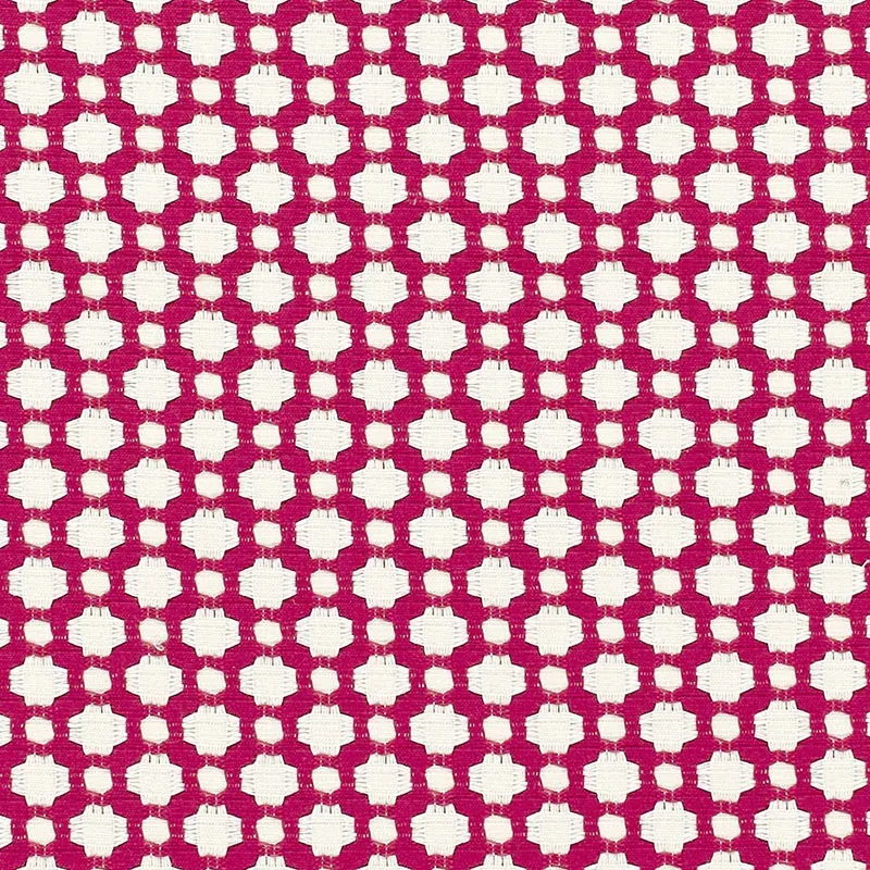 BETWIXT fabric MAGENTA/NATURAL color by Schumacher