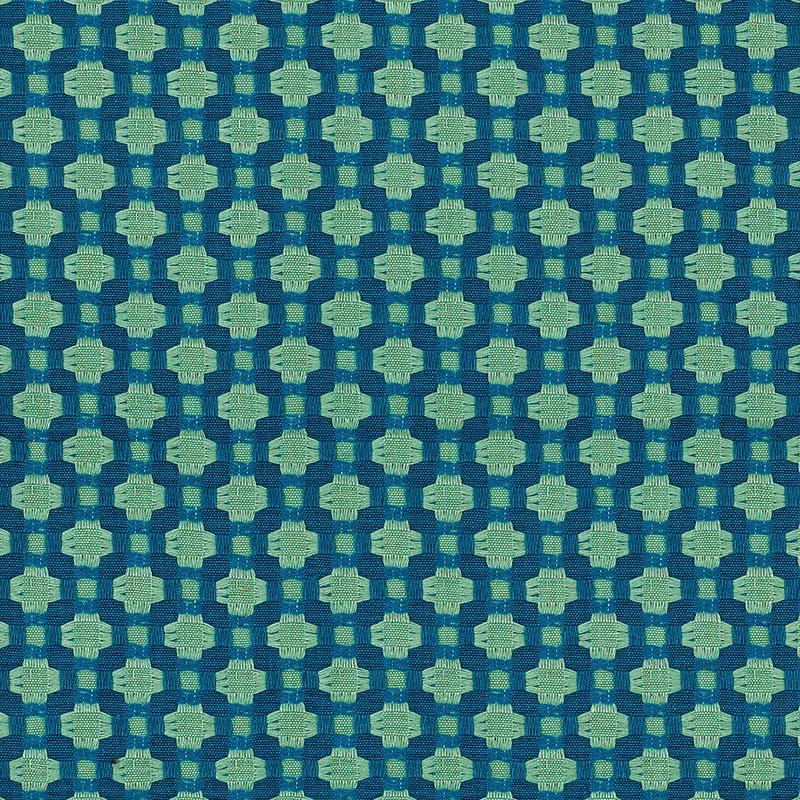 BETWIXT fabric PEACOCK/SEAGLASS color by Schumacher