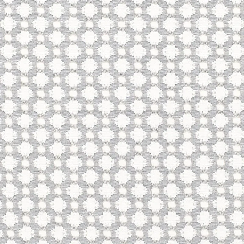 BETWIXT fabric ZINC/BLANC color by Schumacher
